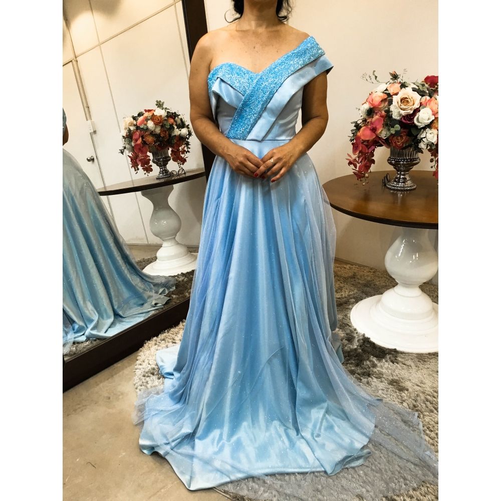 Vestido longo Plus Size P-5447