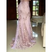 Vestido longo de festa M-19061
