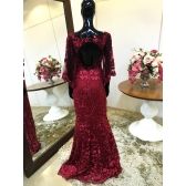 Vestido longo de festa M-0051A