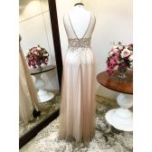 Vestido longo de festa M-0062