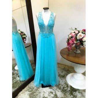 Vestido longo de festa M-5464 Tiffany