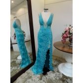 Vestido longo de festa M-0101