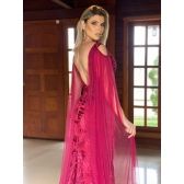 Vestido longo de festa M-19056