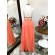 Vestido longo de festa M-5457 Coral