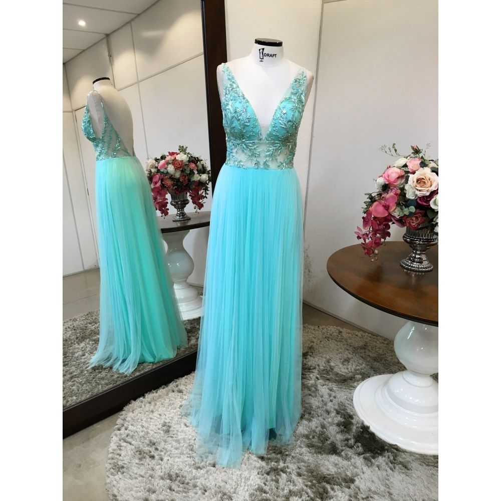 Vestido longo de festa M-5446 Tiffany