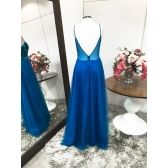 Vestido longo de festa M-0093