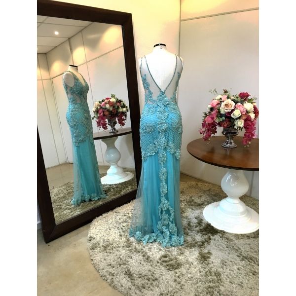 Vestido longo de festa M-5482 Tiffany