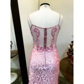 Vestido longo de festa M-5381 Rosa