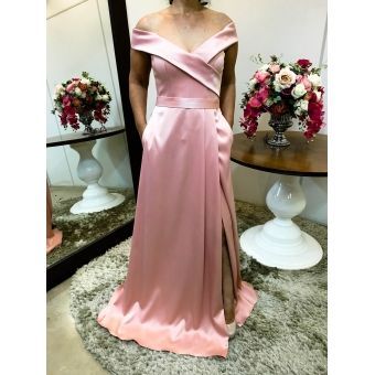 Vestido longo Plus Size P-5390R