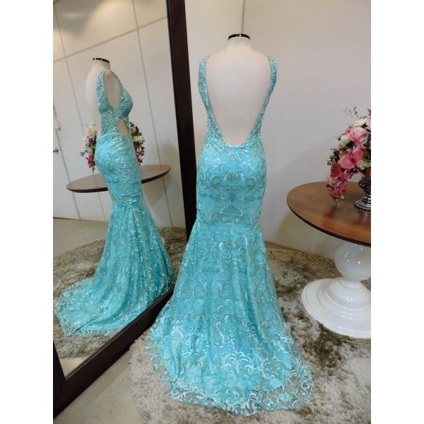 Vestido longo de festa M-6020 Tifanny