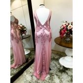 Vestido longo Plus Size P-3288