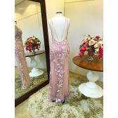 Vestido longo de festa M-0086