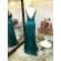 Vestido longo de festa M-5397 Verde Medicina