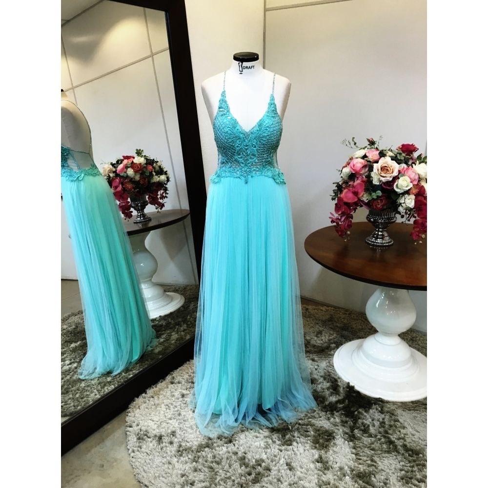 Vestido longo de festa M-5395 Tiffany