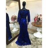 Vestido longo de festa M-0008